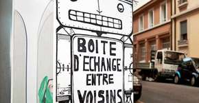 Caixas espalhadas por Genebra possibilitam trocas entre vizinhos