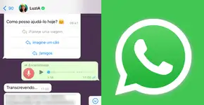 Truque simples para transformar áudios em texto no WhatsApp