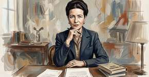 Simone de Beauvoir, a mulher que desafiou os rótulos de sempre: “Ninguém nasce pronto, a gente vai se construindo conforme a vida passa”