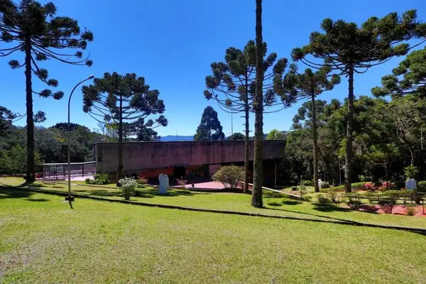 Vista do espaço onde fica o Auditório Claudio Santoro
