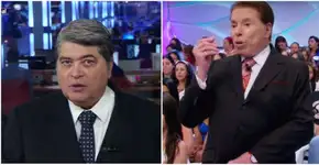 Silvio Santos alfineta Datena: ‘acabou a carreira dele’