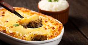 Escondidinho de carne moída com purê cremoso