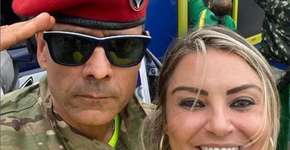 Líder de protesto antidemocrático no DF comemora fake news de duplo sentido