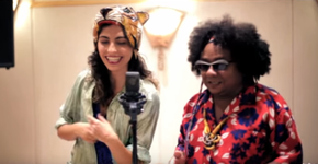 Em marchinha, Chico César e Bruna Caram pedem fim do assédio