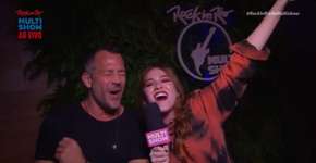 Malvino Salvador erra música de Bon Jovi em entrevista ao Multishow