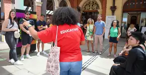 Foto: (Divulgação Museu da Língua Portuguesa  / Nilton Fukuda)