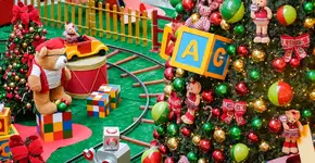 Natal dos Brinquedos chega ao São Bernardo Plaza Shopping com brincadeiras gratuitas para a criançada