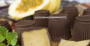 Trufa feita com copinho descartável de café