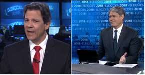 Haddad bate boca com William Bonner ao vivo no JN e viraliza