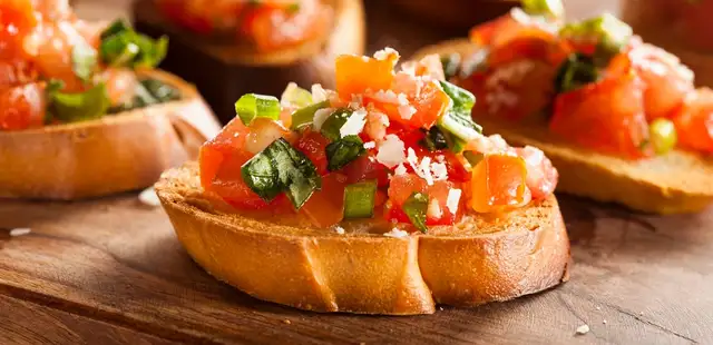 Bruschetta perfeita para fazer como aperitivo