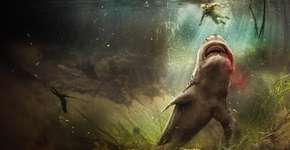 Filme de tubarão fora do oceano é sucesso inesperado em plataforma de streaming