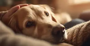 O que significa quando seu cão encosta a cabeça em você