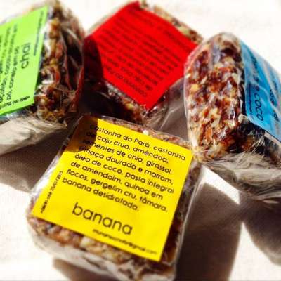 Barrinhas protéicas veganas - Mun Artesanal