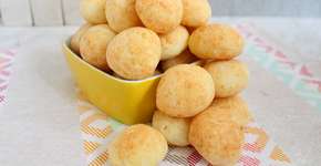 Pão de queijo de tapioca com 3 ingredientes
