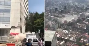 Terremoto de magnitude 7,1 causa pânico na capital do México