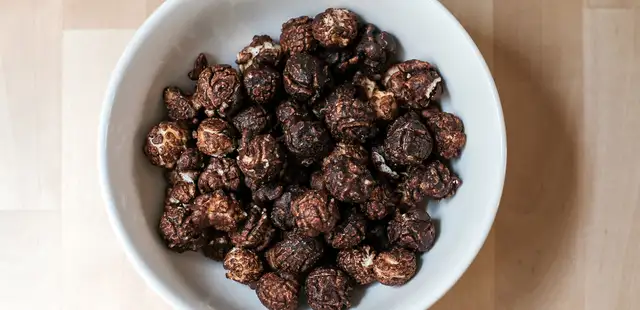 Pipoca de chocolate: um toque doce para sua sessão de cinema