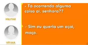 RS: Mulher finge pedir açaí para denunciar violência doméstica