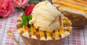 Tortinha de banana no pote: asse na própria tigela