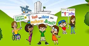 “Câmara Mirim’ convida crianças a criarem projetos de lei