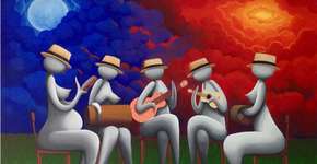 Comunidade Mogiana Pacaticabum faz roda de samba