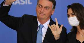 Michelle Bolsonaro foi vacinada nos EUA
