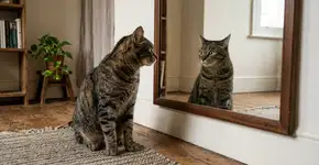 O que os gatos pensam quando se olham no espelho? Desvendar segredos que talvez nunca conheça