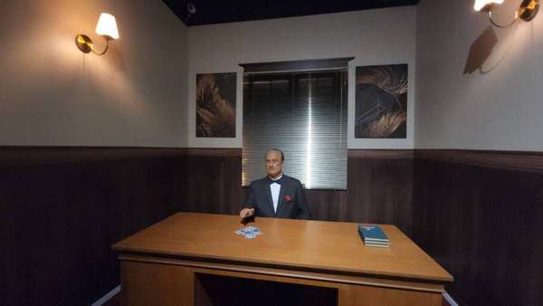 Cenário dedicado ao filme 