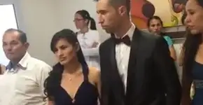 Vídeo de casamento cancelado após brincadeira da noiva viraliza