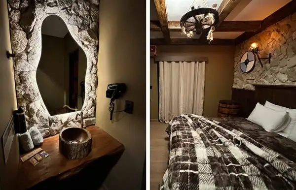 Quarto do Rei: suíte tematizada com estilo Viking
