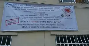 Recado de mãe viraliza: ‘A cada 5 pacotes de fralda, um palpite’
