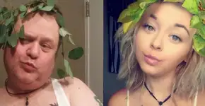 Pai imita selfies da filha e viraliza nas redes sociais