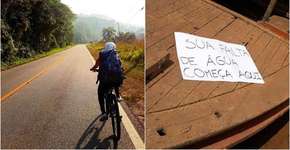 Ativistas fazem viagem de bike para registrar impactos ambientais