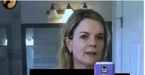 Fake News: vaza selfie de nude de Gleise Hoffmann mostrando seio