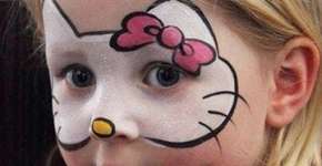 Maquiagem é opção barata para fantasia de Carnaval das crianças