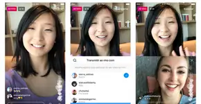 Agora dá pra colocar um amigo no seu Live do Instagram!