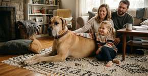 7 raças de cães calmas que oferecem segurança gentil