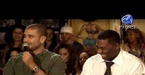 Paula Lima e Diogo Nogueira juntos em show