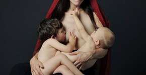 Ensaio retrata mulheres como deusas ao amamentar