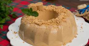 Pudim de paçoca fácil com apenas 5 ingredientes