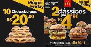 Black Friday: McDonald’s reage a BK com 10 cheeseburgers a R$ 20