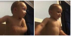 Reação de bebê ao ouvir sua música preferida é a coisa mais fofa