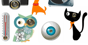 Adesivos para deixar descontraída a porta com olho mágico