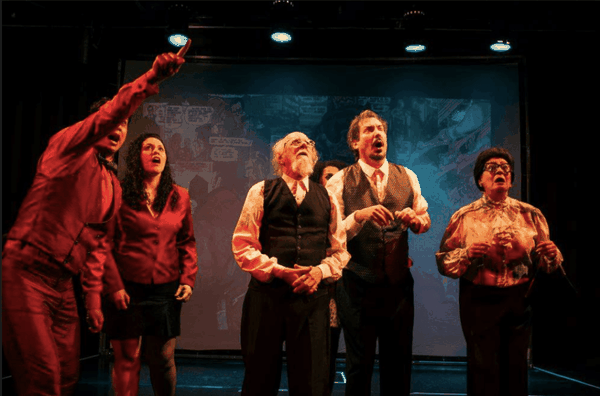 Com texto da argentina Sonia Daniel e direção de Augusto Marin e Sérgio Osses, paródia mostra Batman, Robin, Mulher Maravilha e Super-Homem em situações de vulnerabilidade, questionando seus superpoderes