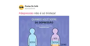 Depressão não é tristeza, é doença