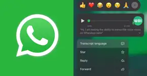 Como transformar áudios em texto automaticamente no WhatsApp?