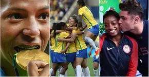 Futebol feminino foi o esporte mais comentado da Olimpíada