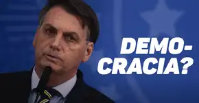 Pronunciamento: Bolsonaro fala em democracia, mas defende ditadura militar