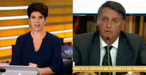 Na Record, Mariana Godoy destrói live de Bolsonaro sobre voto impresso