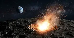 Um asteroide com cerca de 60 metros de diâmetro, equivalente a um prédio de 15 andares, poderia atingir perto de Tycho e causar um clarão visível a olho nu por 200-300 segundos