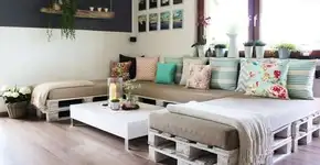 DIY: faça você mesmo um sofá de pallet